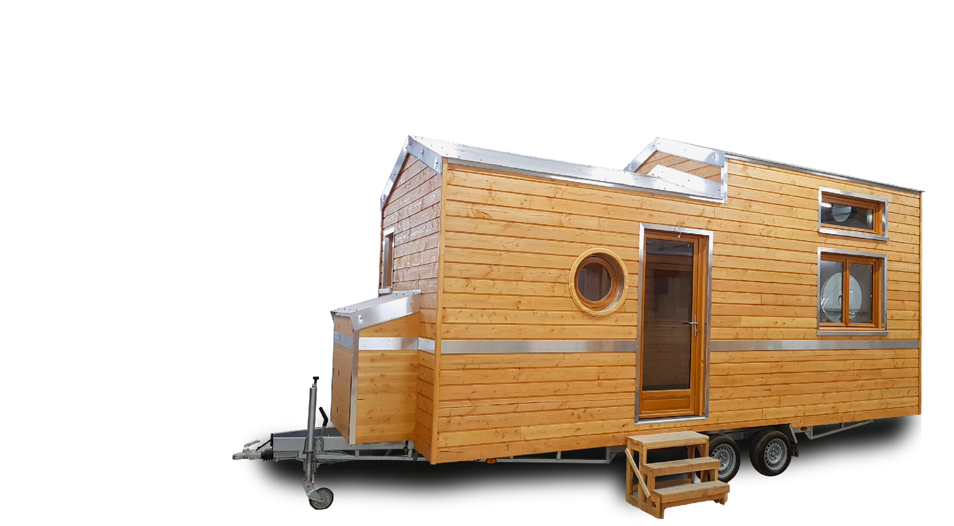 Kit de 4 béquilles pour remorque Tiny House